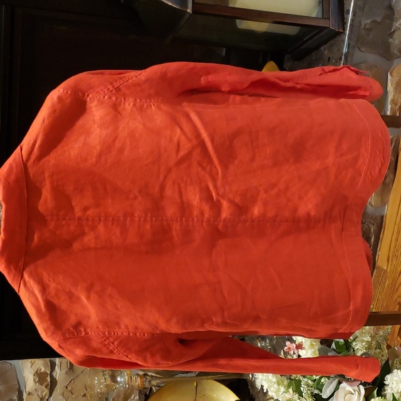Nwt Cynthia Rowley linnen jacket red - Picture 4 of 8